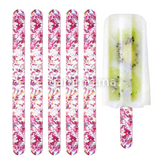 10 bâtonnets de glace en acrylique à paillettes réutilisables Rose  11.5 CM